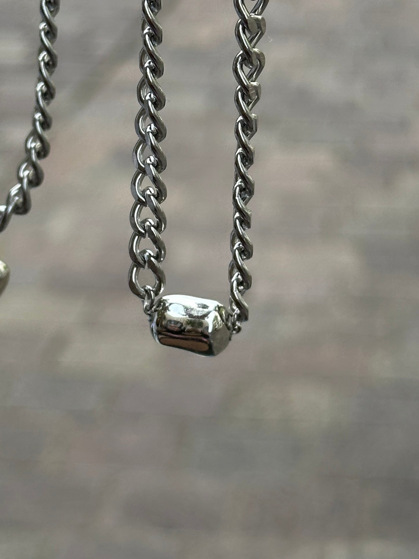 beans chain necklace