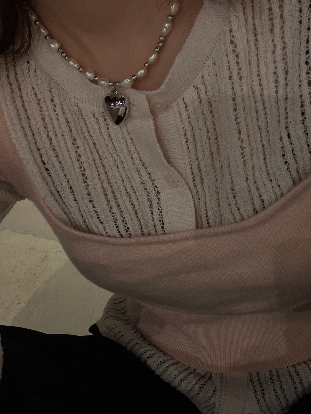 pearl beads necklace