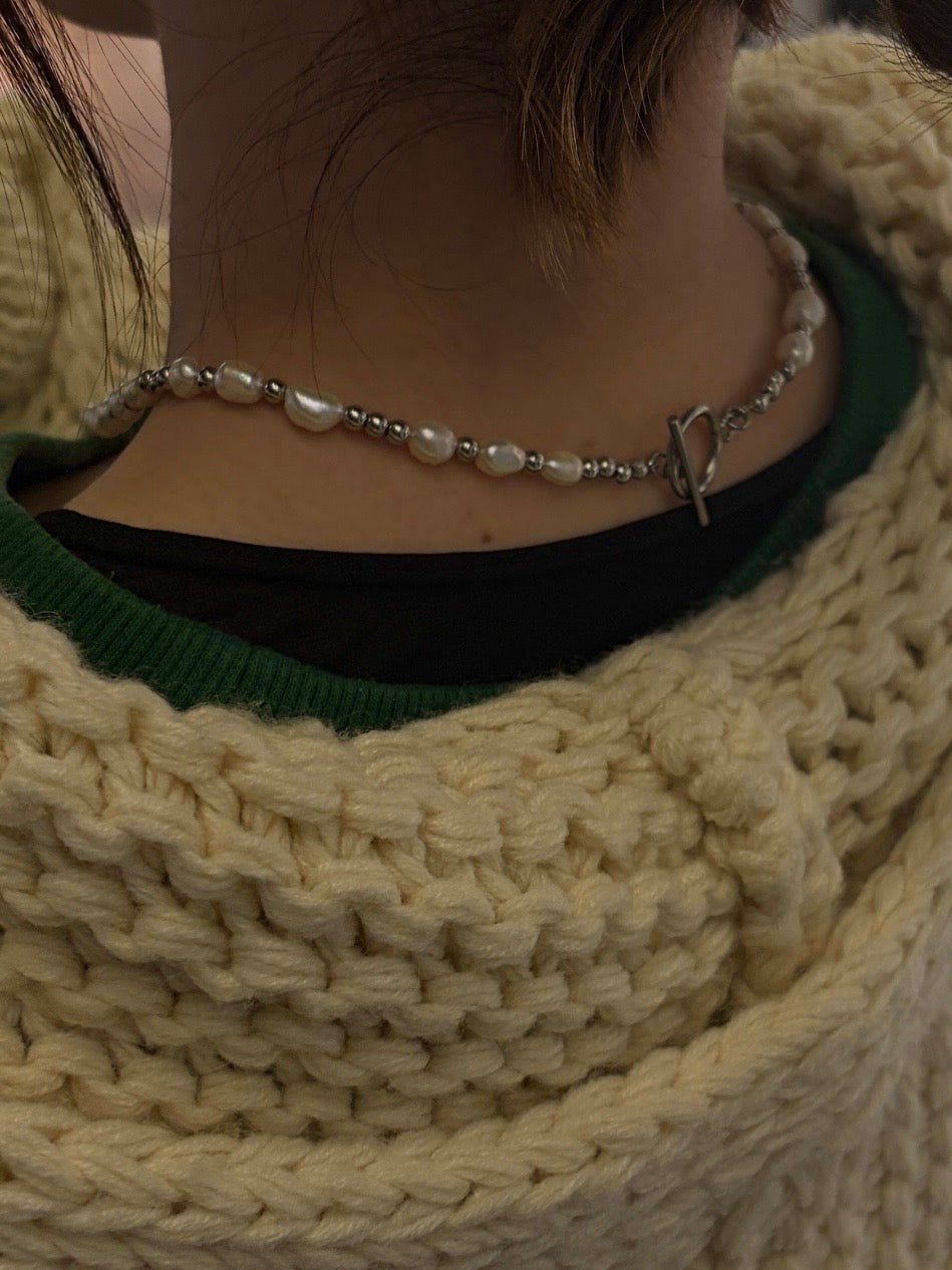 pearl beads necklace