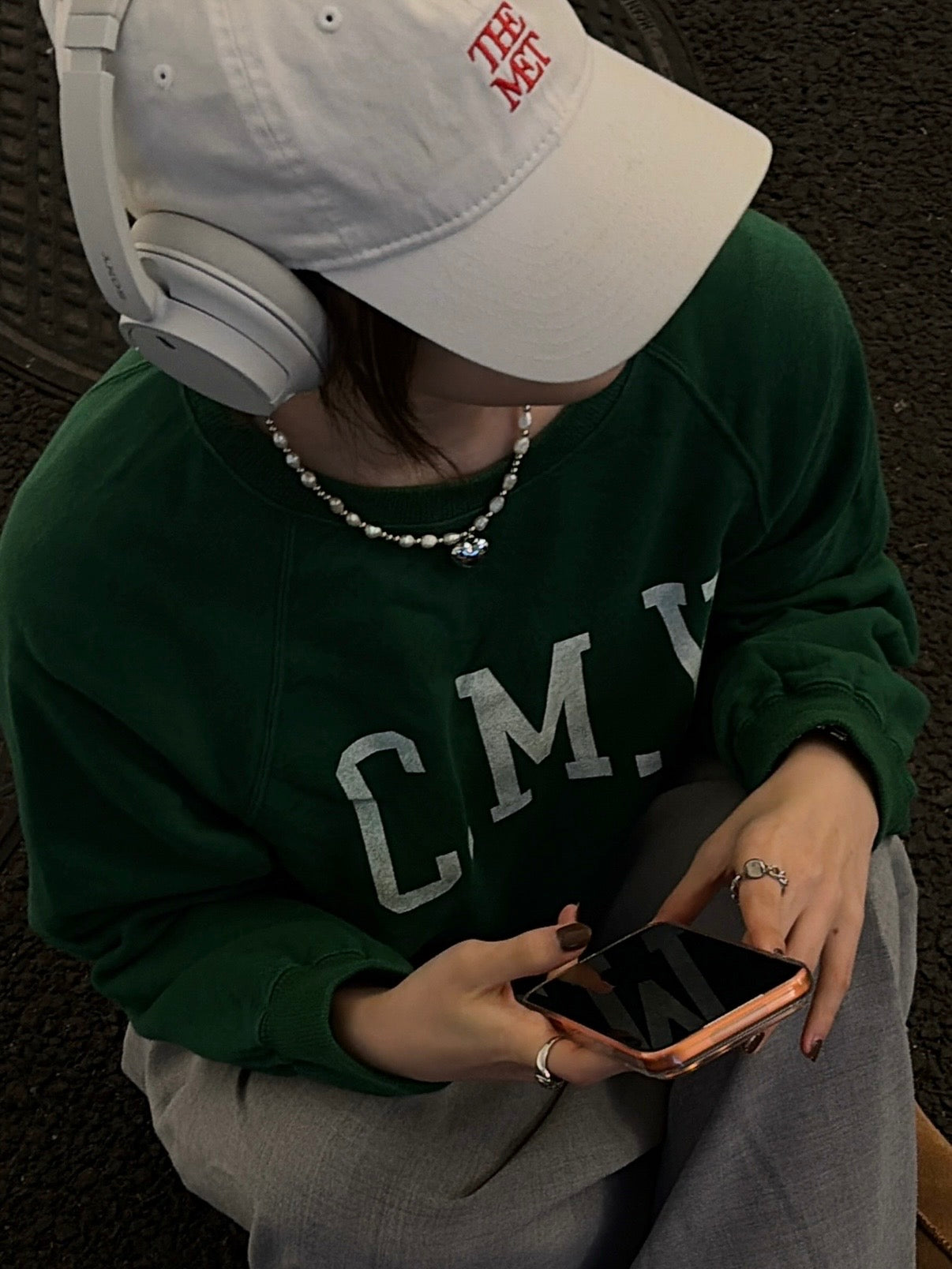 pearl beads necklace